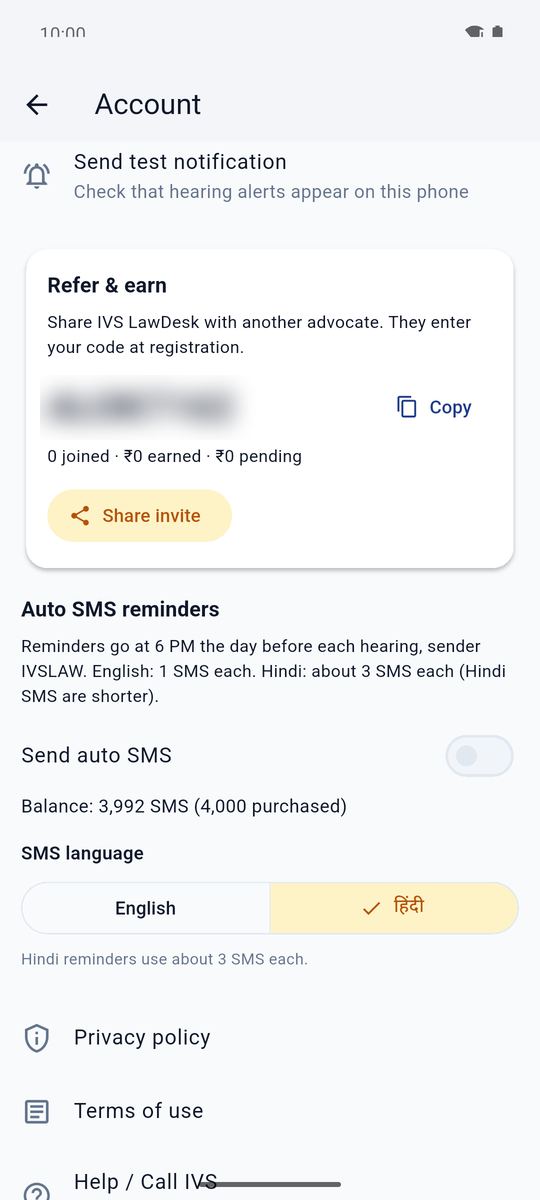 Share your code